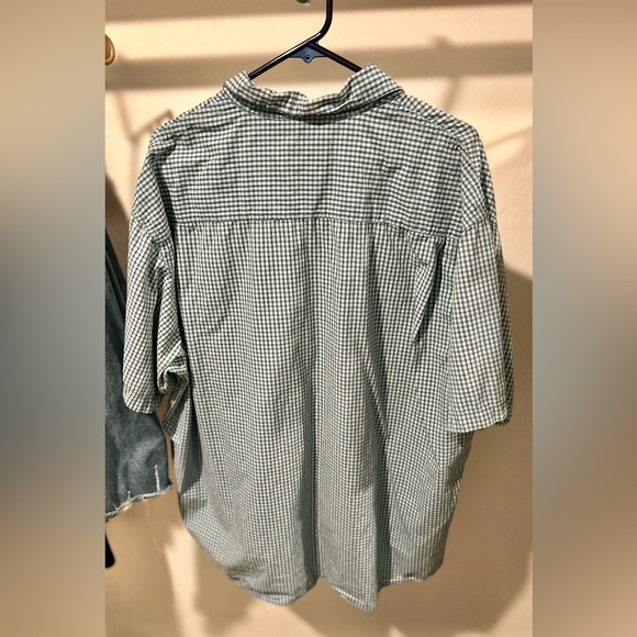 Wrangler Men's Blue Checkered Casual Shirt - Picture 4 of 4